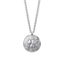 Kalevala Amuletti Pohjankarhu iso riipus, hopea