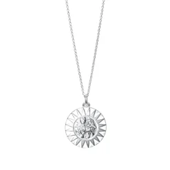 Kalevala Amuletti riipus, Aurinkoleijona, hopea