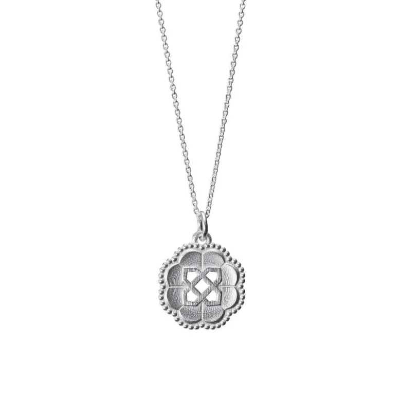 Kalevala Amuletti-riipus Osmansolmu, hopea
