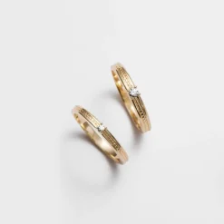 Kalevala Ikiaikainen sormus, 14K keltakultaa, 0,06ct, Kalevala Love, 141000115D