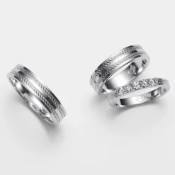 Kalevala Ikiaikainen sormus, 14K valkokultaa, Kalevala Love, 541000120