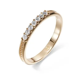 Kalevala Ikiaikainen sormus, 14K keltakultaa, 0,14ct, Kalevala Love, 141000112D