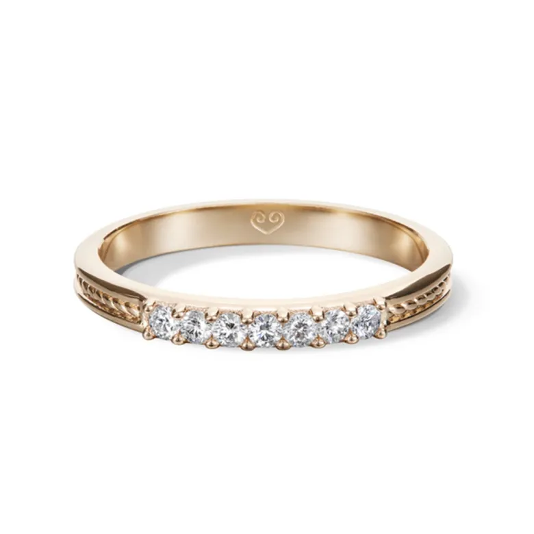 Kalevala Ikiaikainen sormus, 14K keltakultaa, 0,14ct, Kalevala Love, 141000112D