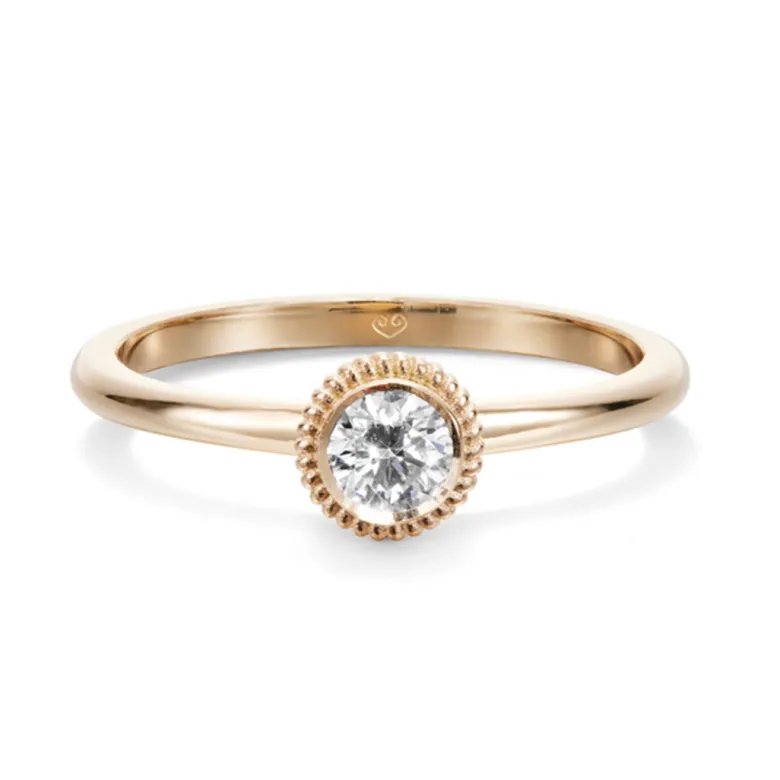 Kalevala Valittu sormus, 14K keltakultaa, 0,25ct, Kalevala Love, 141000002D