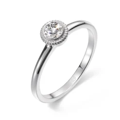 Kalevala Valittu sormus, 14K valkokultaa, 0,25ct, Kalevala Love, 541000002D