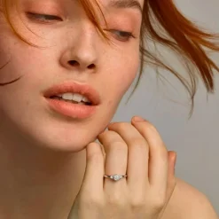 Kalevala Valittu sormus, 14K valkokultaa, 0,23ct, Kalevala Love, 541000003D