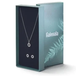 Kalevala Valoisa miniriipus ja korvakorut-lahjapakkaus