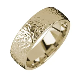 Kohinoor Duetto Gold, Frost kihlasormus, 7 mm, keltakulta 003-816