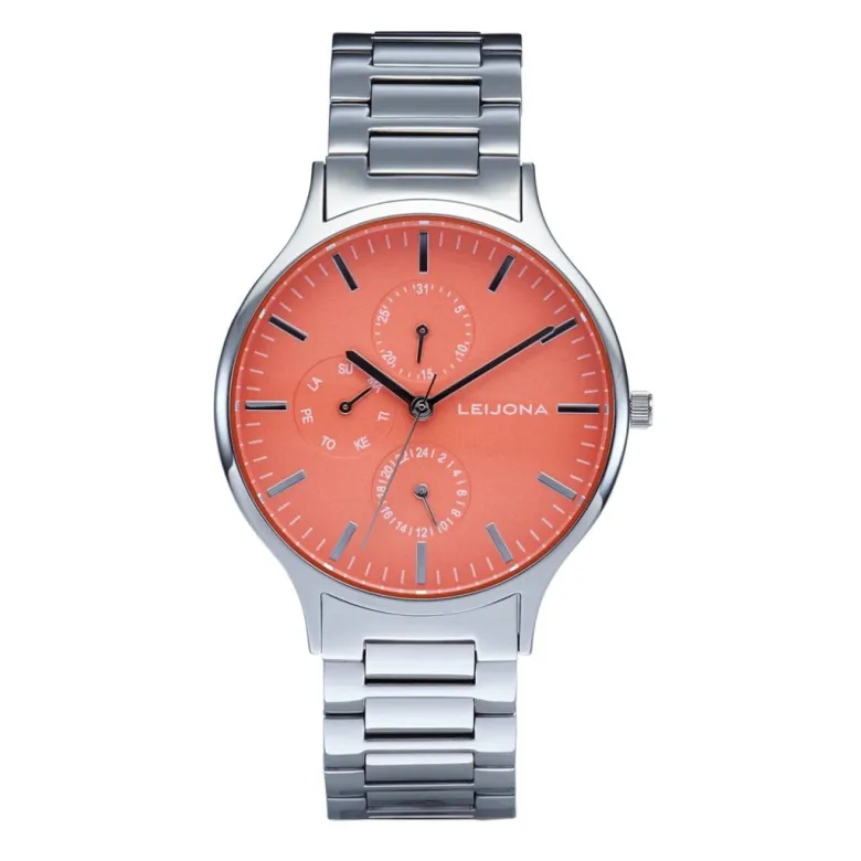 Leijona Colorful Hehku Coral 5172-4704 rannekello