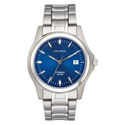 Leijona Titanium & Blue 5088-742 rannekello