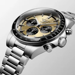 Longines Conquest Chronograph rannekello L38354326
