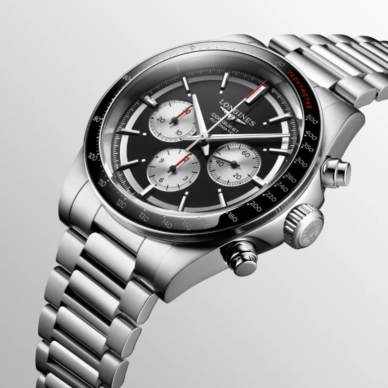 Longines Conquest Chronograph rannekello L38354526