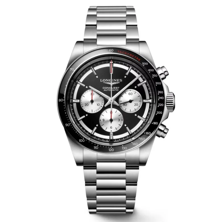 Longines Conquest Chronograph rannekello L38354526