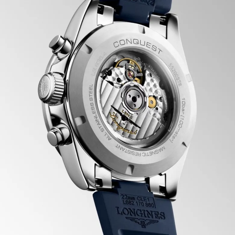 Longines Conquest Chronograph, 42mm, rannekello L38354989