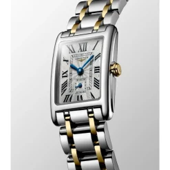 Longines DolceVita, keltakulta, 20,8mm, rannekello L52555707