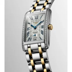 Longines DolceVita, keltakulta ja timantit, 23,3mm, rannekello L55125787