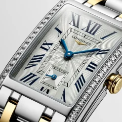 Longines DolceVita, keltakulta ja timantit, 23,3mm, rannekello L55125787