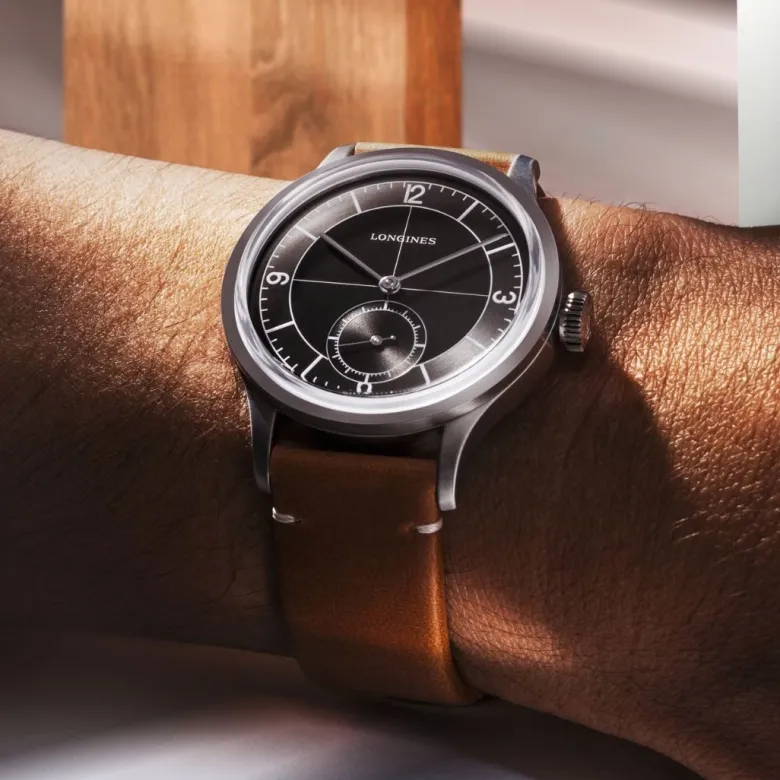 Longines Heritage Classic, Sector Dial rannekello L28284532