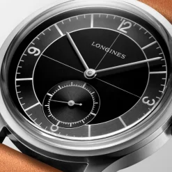 Longines Heritage Classic, Sector Dial rannekello L28284532