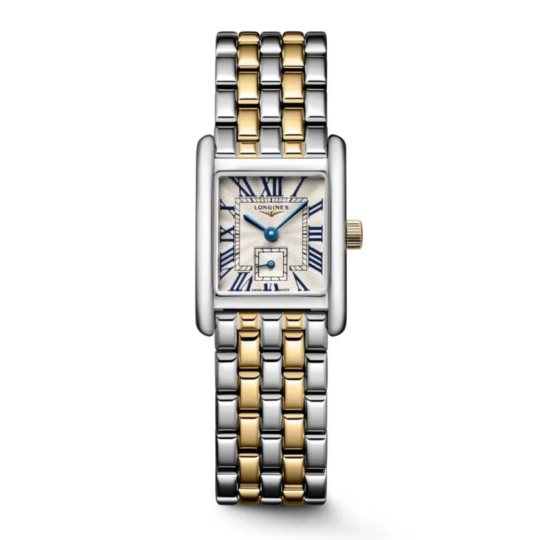 Longines Mini DolceVita, keltakulta, 21,5mm, rannekello L52005707