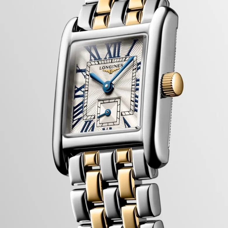 Longines Mini DolceVita, keltakulta, 21,5mm, rannekello L52005707
