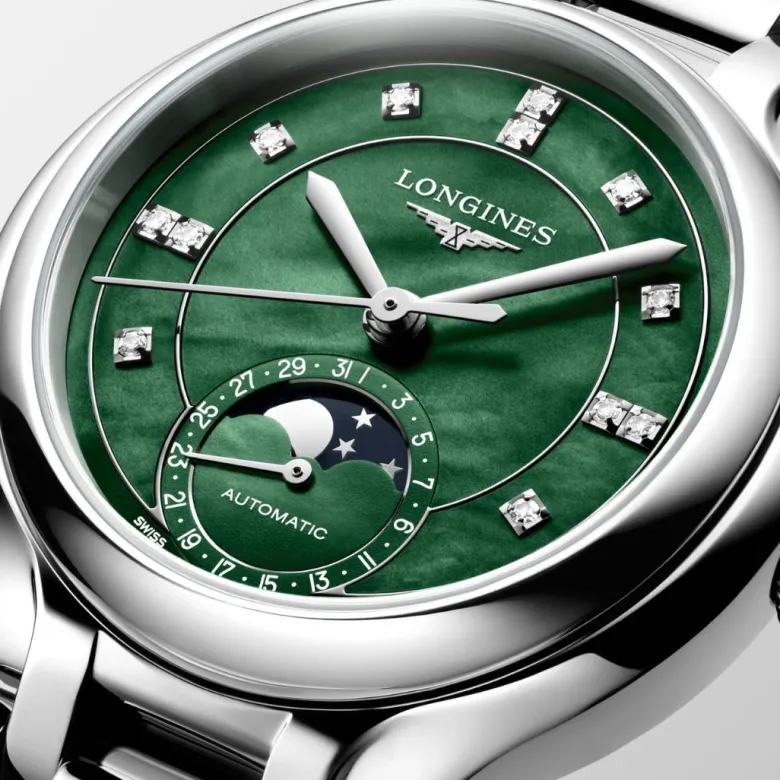 Longines PrimaLuna Moonphase rannekello L81264076
