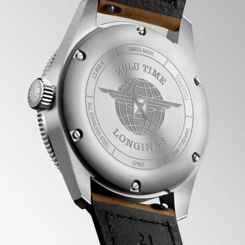 Longines Spirit Zulu Time rannekello 39 mm, L38024632