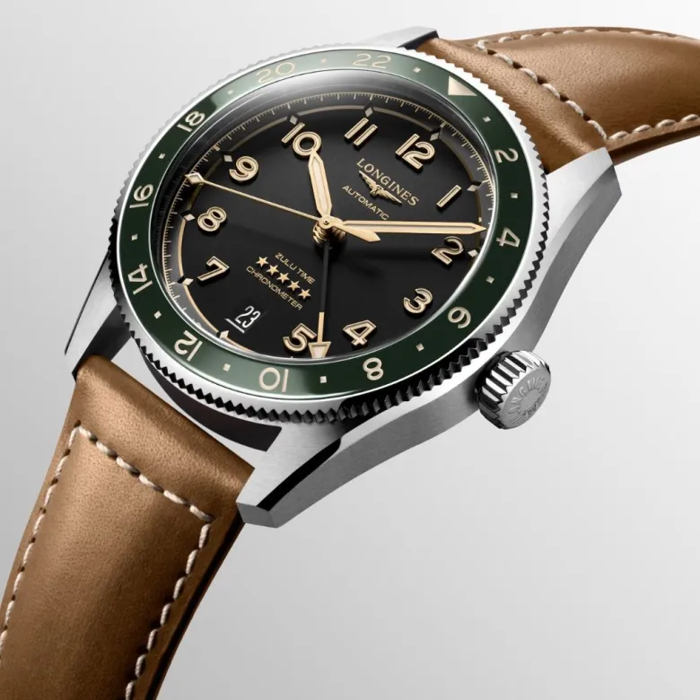 Longines Spirit Zulu Time rannekello 39 mm, L38024632