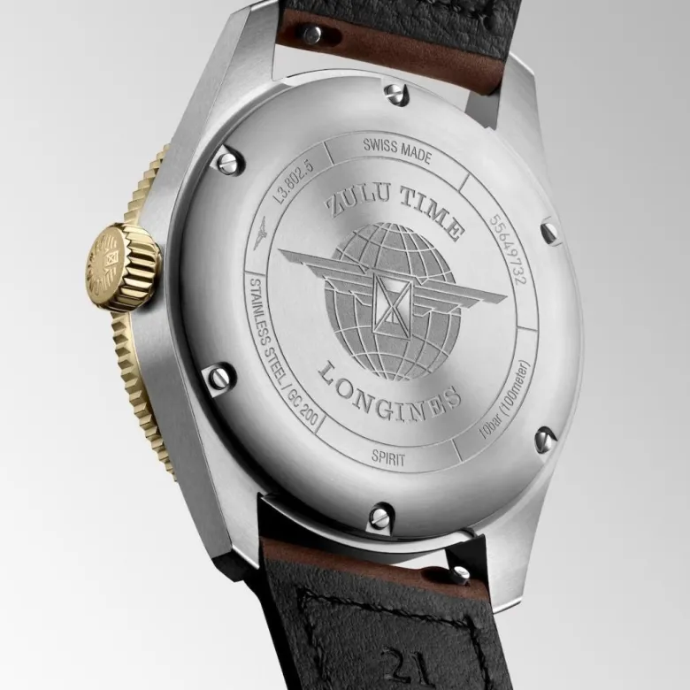 Longines Spirit Zulu Time rannekello 39 mm, L38025532