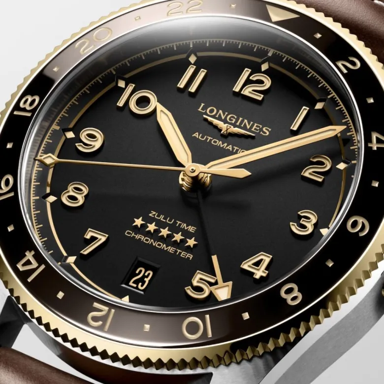 Longines Spirit Zulu Time rannekello 39 mm, L38025532