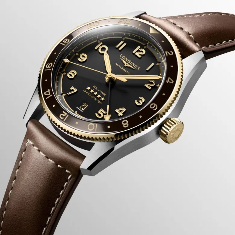 Longines Spirit Zulu Time rannekello 39 mm, L38025532