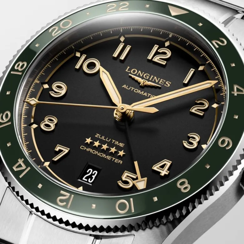 Longines Spirit Zulu Time rannekello 39 mm, L38024636