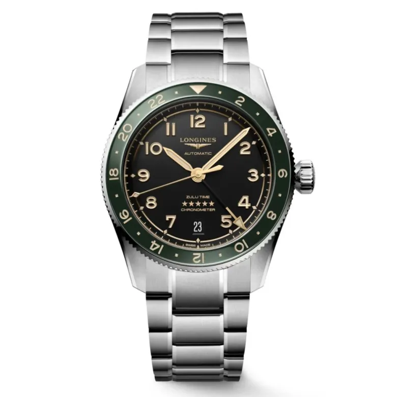 Longines Spirit Zulu Time rannekello 39 mm, L38024636