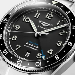 Longines Spirit Zulu Time rannekello 39 mm, L38024536