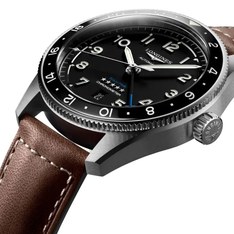Longines Spirit Zulu Time rannekello L38124532