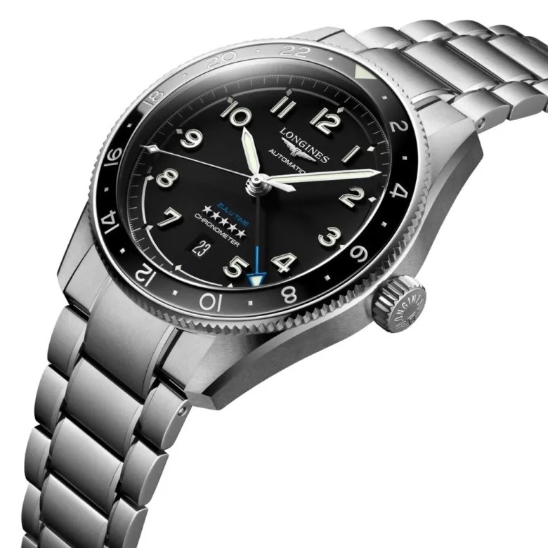 Longines Spirit Zulu Time rannekello L38124536