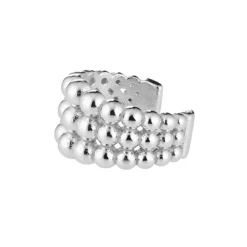 Lumoava Aika ear cuff korvakorut, hopeaa