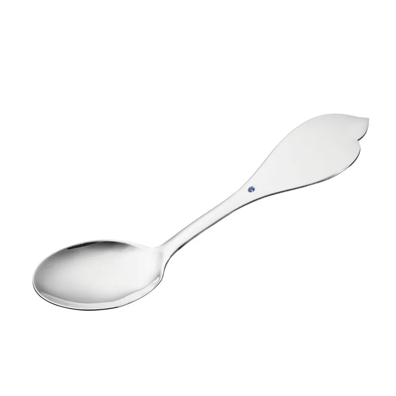 Lumoava Hali kastelusikka, Swarovskin sininen topaasi