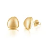 Lumoava Luoto korvakorut, keltakullattua hopeaa