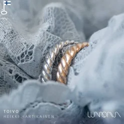 Lumoava Toivo sormus 3 mm, keltakulta