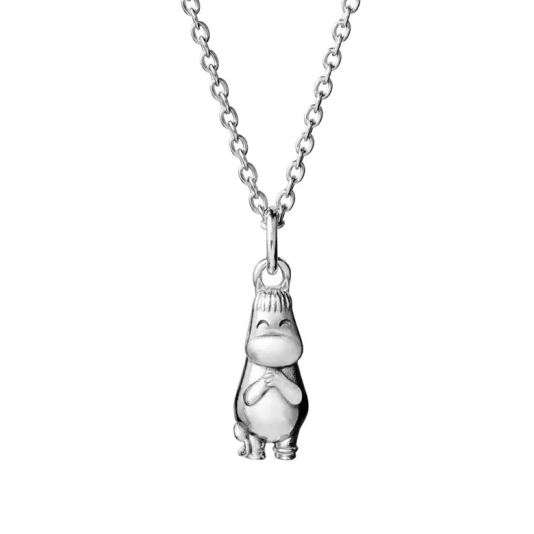 Lumoava x Moomin, Niiskuneiti riipus, hopeaa