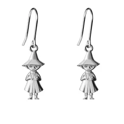 Lumoava x Moomin, Nuuskamuikkunen korvakorut, hopeaa