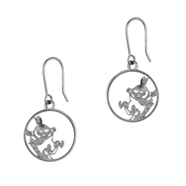 Lumoava x Moomin, Seikkailu korvakorut, hopeaa