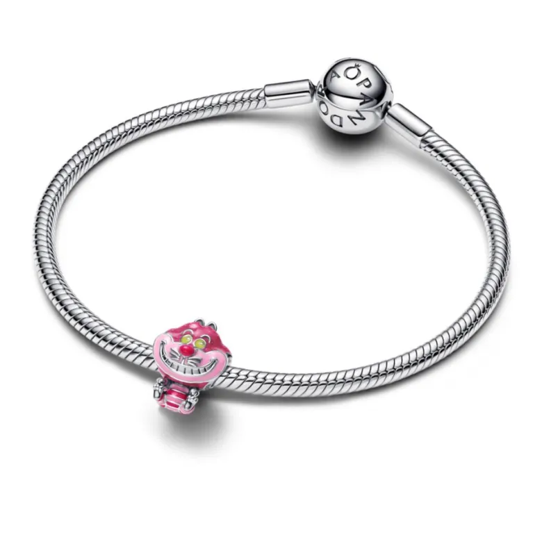 Pandora Disney Alice in Wonderland Cheshire Cat hela, hopea, 794025C01