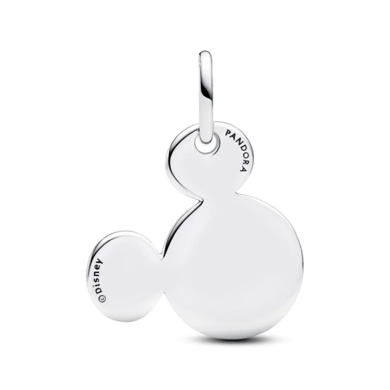 Pandora Disney Mickey Mouse Engravable hela, hopea, 793994C00