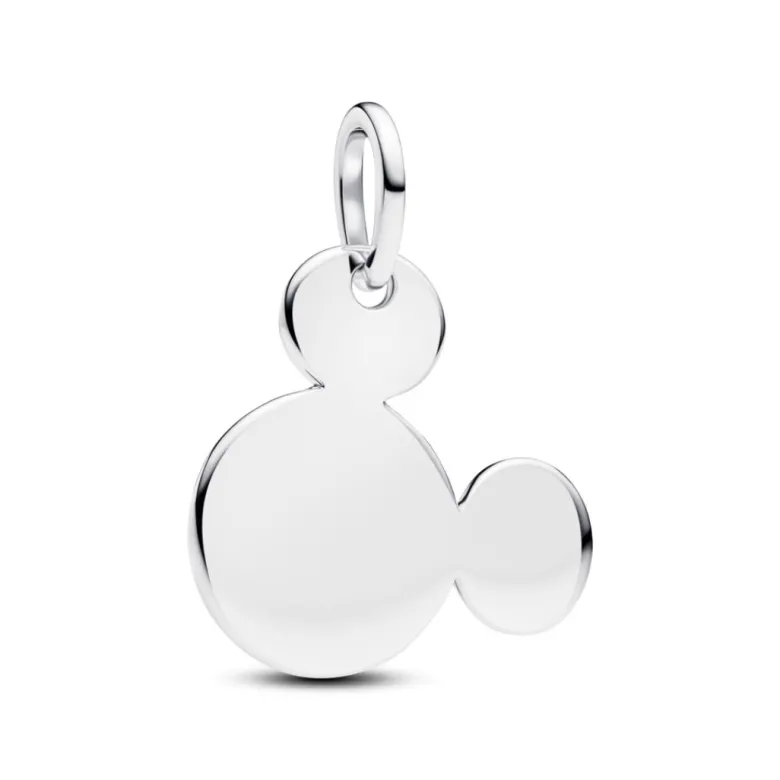 Pandora Disney Mickey Mouse Engravable hela, hopea, 793994C00