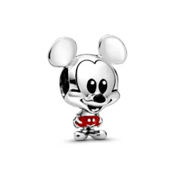Pandora Disney Mickey Mouse Red Trousers, hopea, 798905C01
