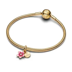 Pandora Disney Moana Flower hela, keltakullattu, 763845C01