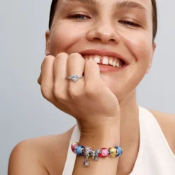 Pandora Disney Pixar Up Carl & Ellie hela, hopea, 793649C01