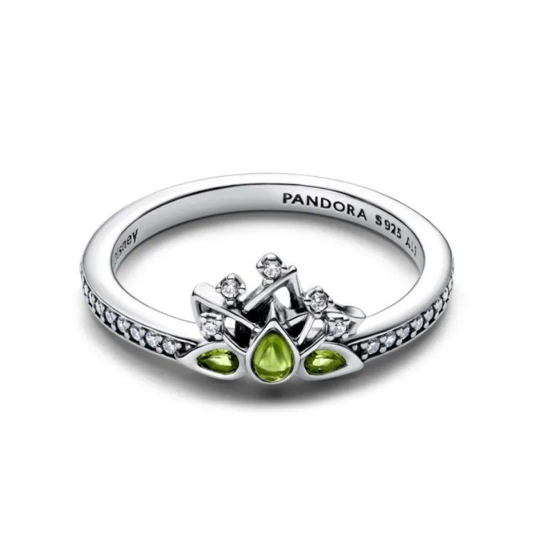 Pandora Disney Princess Tiana Tiara sormus, hopea, 193653C01